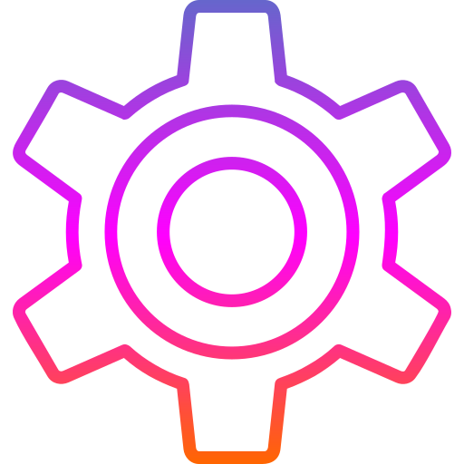 Cog Generic Gradient icon