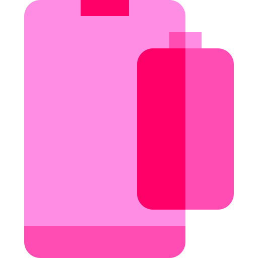 Smartphone Basic Sheer Flat icon