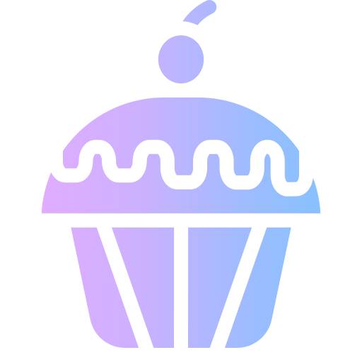 Muffin Generic Flat Gradient icon