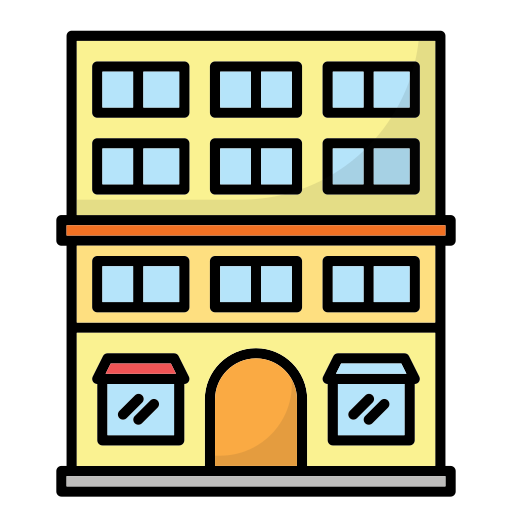 Store front Generic Outline Color icon