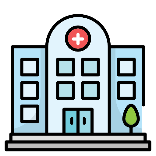 Hospitals Generic Outline Color icon