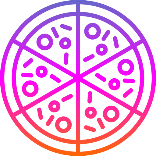 pizza Generic Gradient ikona