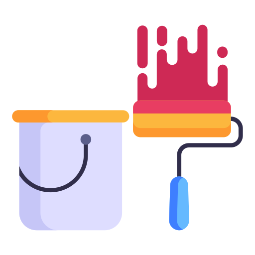 Roller paint Generic Flat icon