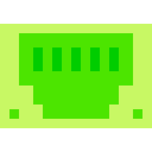 ethernet Basic Sheer Flat ikona