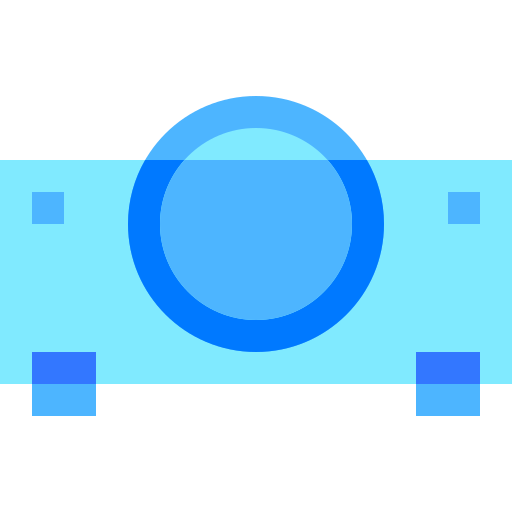 Projector Basic Sheer Flat icon