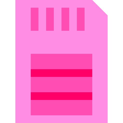 simカード Basic Sheer Flat icon