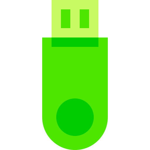 flash drive Basic Sheer Flat icon