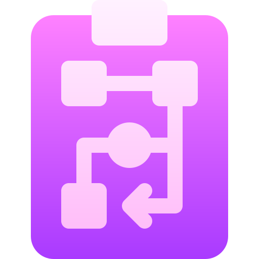 계획 Basic Gradient Gradient icon