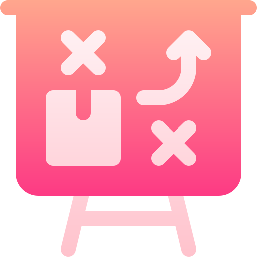 전략 Basic Gradient Gradient icon