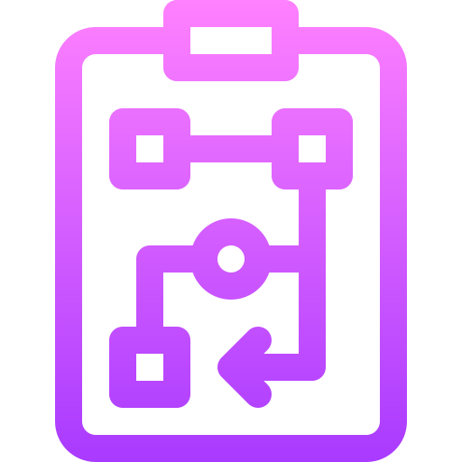 Planning Basic Gradient Lineal color icon