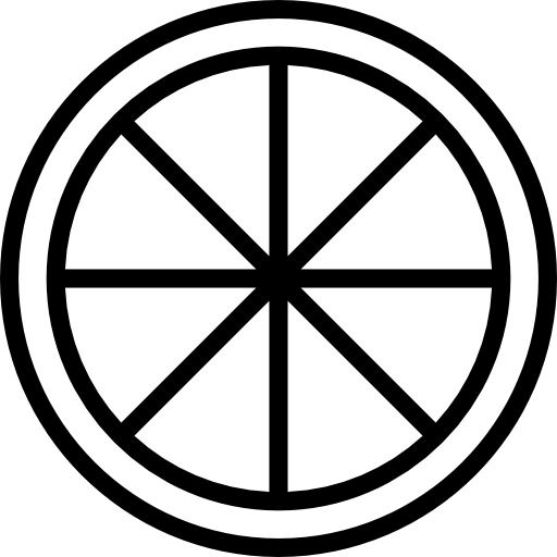 naranja Dreamstale Lineal icono
