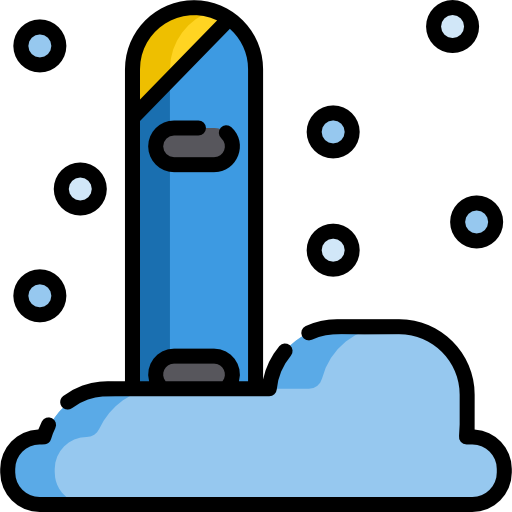 スノーボード Special Lineal color icon