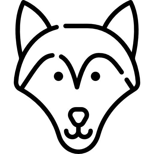 husky siberiano Special Lineal icono