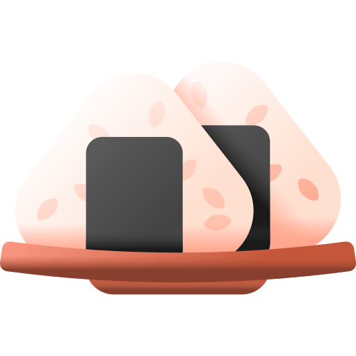 주먹밥 3D Color icon