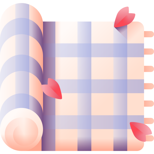 picnic 3D Color icono