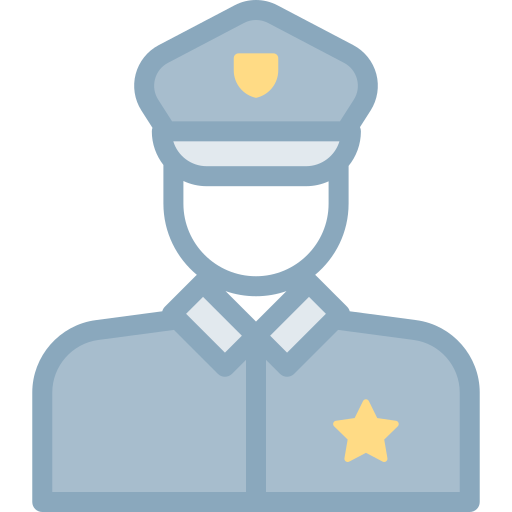 polizei Detailed color Lineal color icon