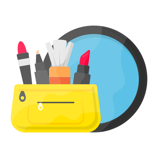 make-up kit Generic Flat icoon