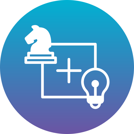 strategie plannen Generic Flat Gradient icoon