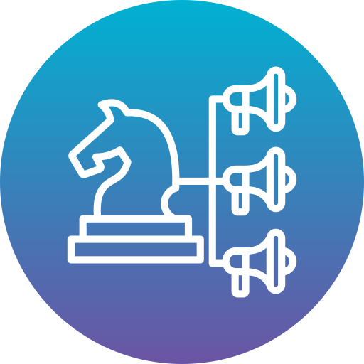 strategie plannen Generic Flat Gradient icoon