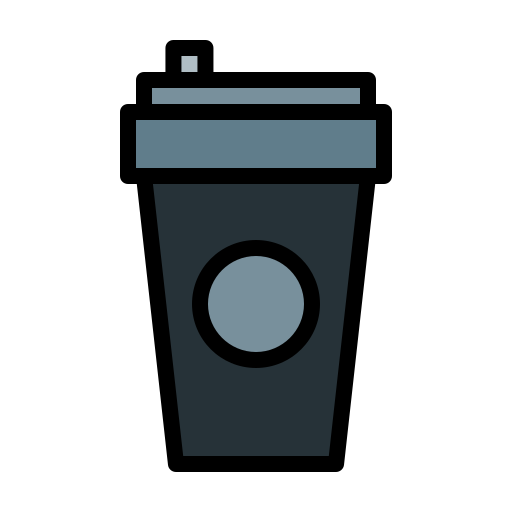 Coffee cup Generic Outline Color icon