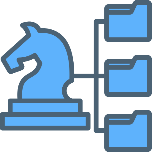 기획 전략 Generic Blue icon