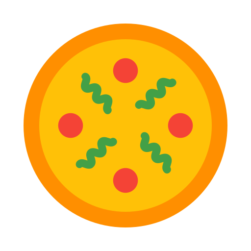 pizza Generic Flat icoon