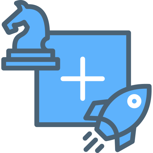 strategia planowania Generic Blue ikona