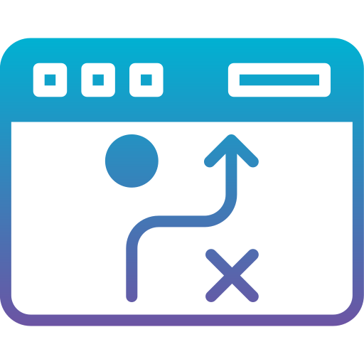 Business strategy Generic Flat Gradient icon