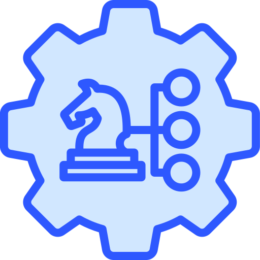 기획 전략 Generic Blue icon