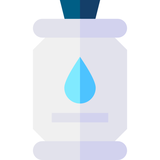 eau en conserve Basic Straight Flat Icône