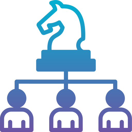 strategie plannen Generic Flat Gradient icoon