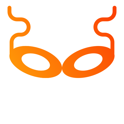 máscara de fiesta Generic Flat Gradient icono