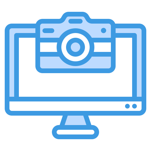 Camera Generic Blue icon