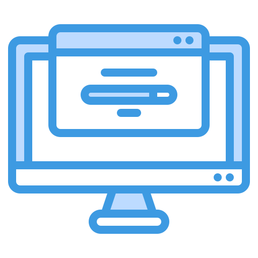 Website Generic Blue icon