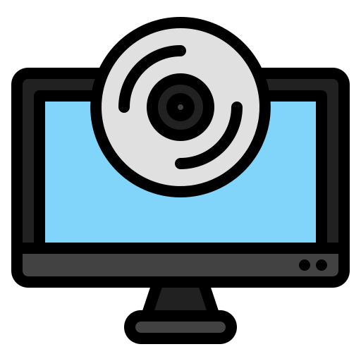 Compact disc Generic Outline Color icon