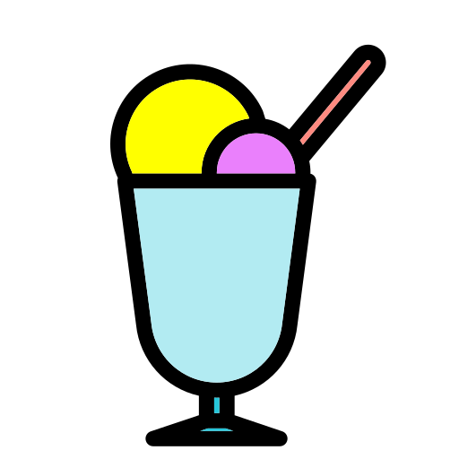 glace Generic Outline Color Icône