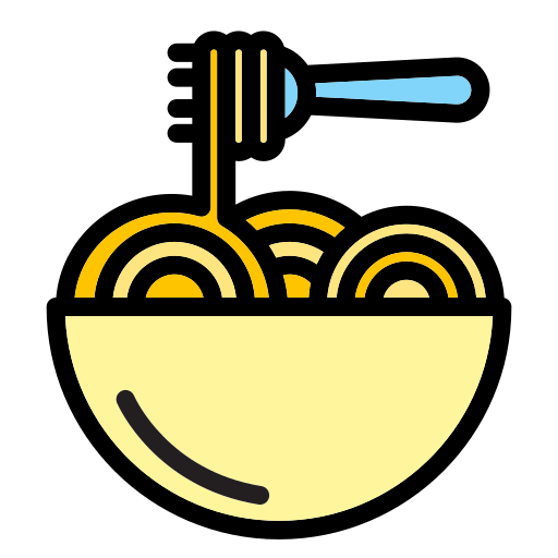 spaghetti Generic Outline Color icon