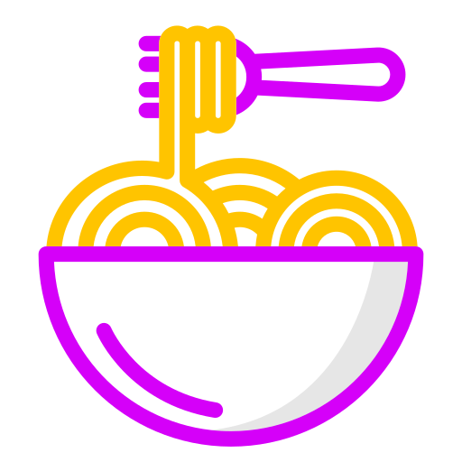 スパゲッティ Generic Outline Color icon