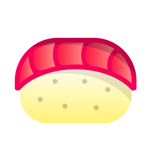 sushi Generic Flat Gradient icoon