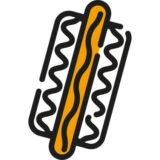 hotdog Generic Fill & Lineal icoon
