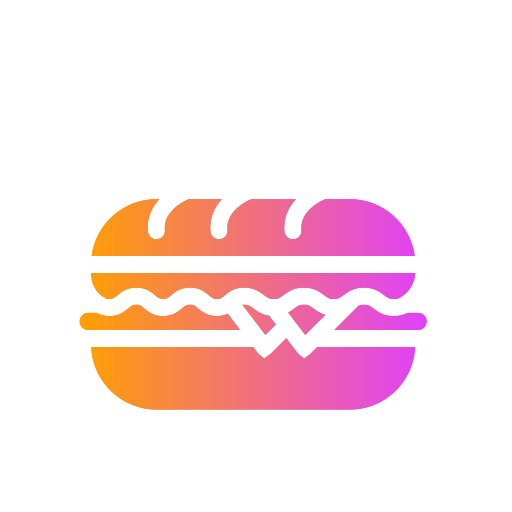 Сэндвич Generic Flat Gradient иконка