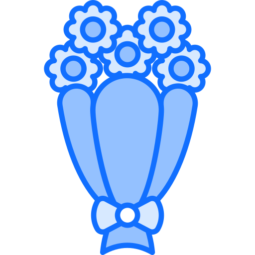 fleur Generic Blue Icône