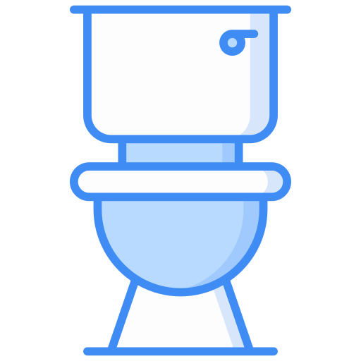 Toilet Generic Blue icon