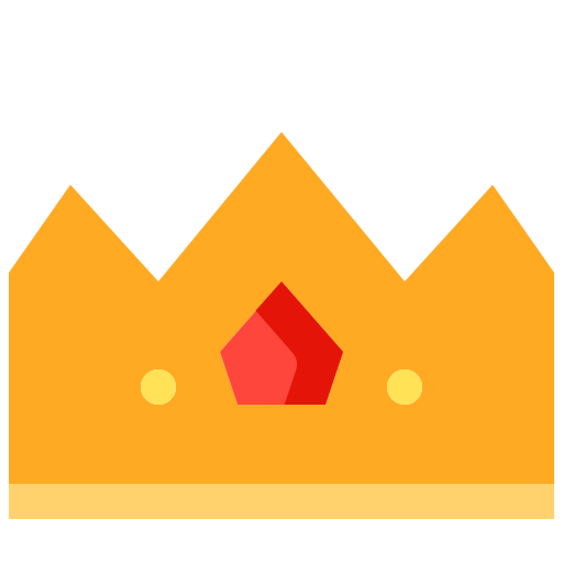 Crown design Generic Flat icon
