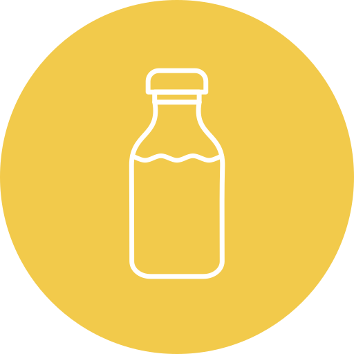 bouteille de lait Generic Flat Icône