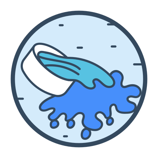 Water bowl Generic Outline Color icon