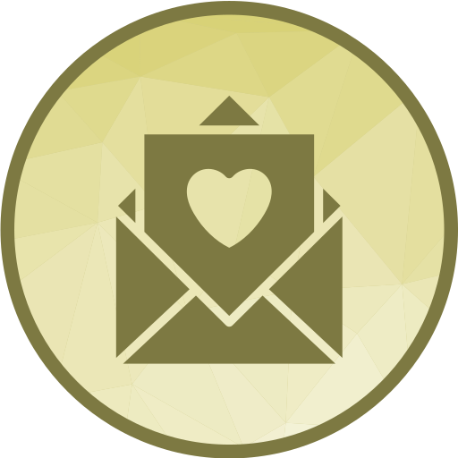 Love letter Generic Circular icon
