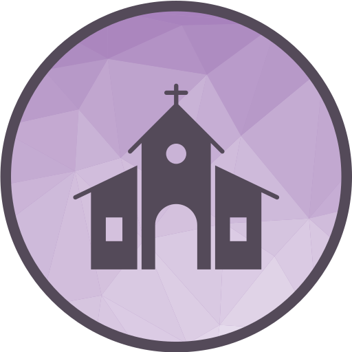 kościół Generic Circular ikona