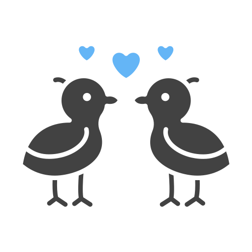 Love birds Generic Blue icon
