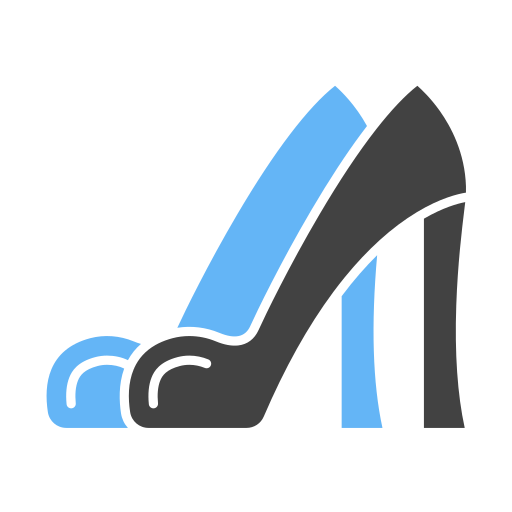 Высокие каблуки Generic Blue иконка